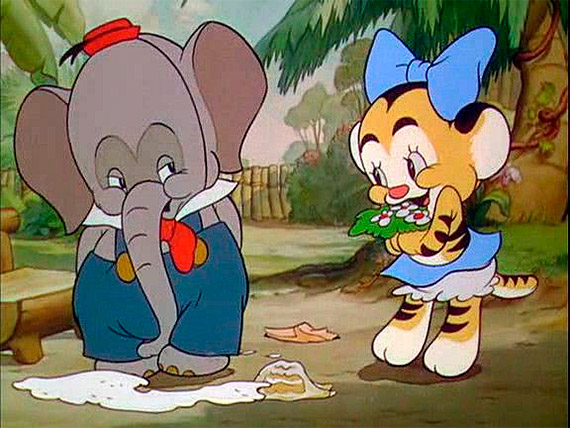 Cortometraje de dibujos animados de Disney Elmer el Elefante Cortometraje de dibujos animados de Disney Elmer el Elefante